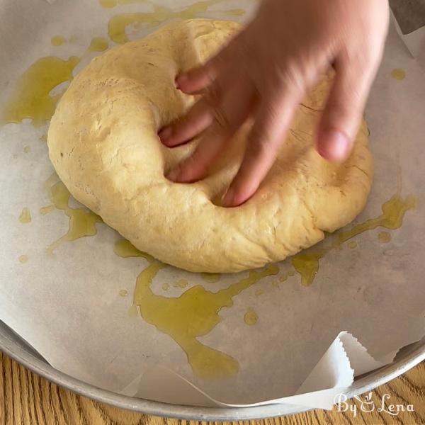 Greek Focaccia - Ladenia - Step 10