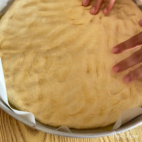 Greek Focaccia - Ladenia - Step 11
