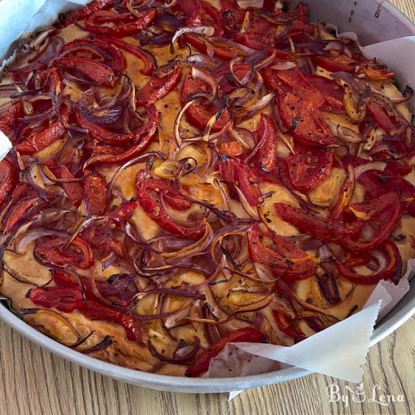 Greek Focaccia - Ladenia - Step 16