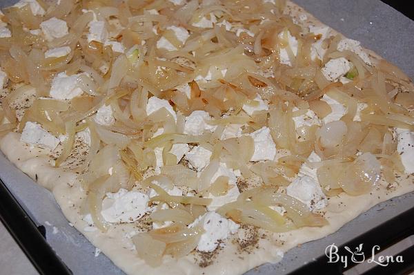 Onion and Cheese Focaccia - Step 11