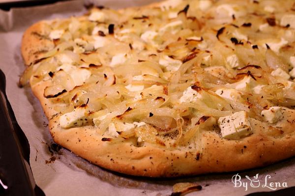 Onion and Cheese Focaccia - Step 12