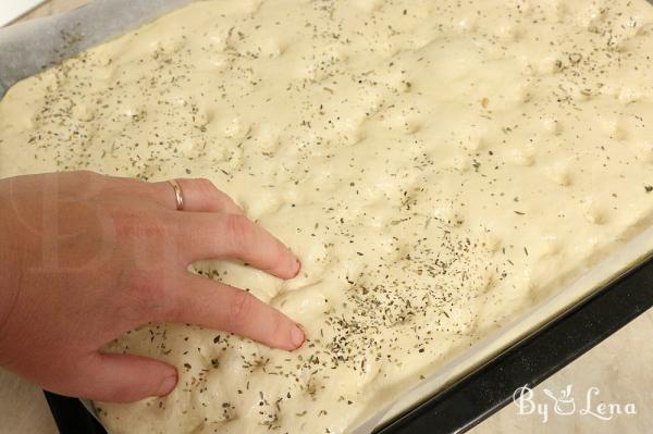 Asparagus and Spring Onion Focaccia Recipe - Step 11