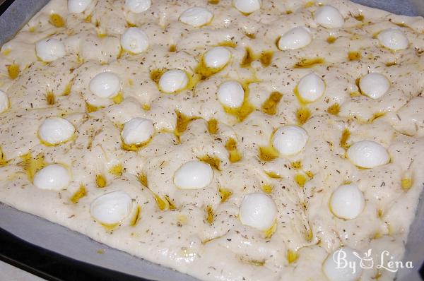 Focaccia With Pesto And Mozzarella - Step 14