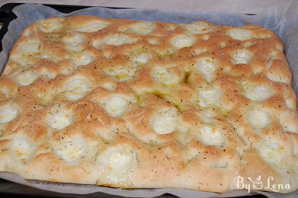 Focaccia With Pesto And Mozzarella - Step 15