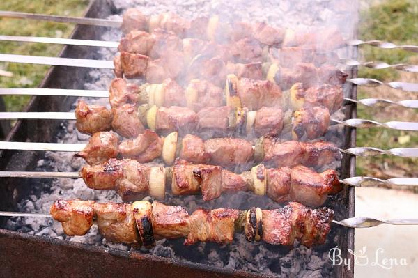 Pork skewers, or Russian Shashlik - Step 13