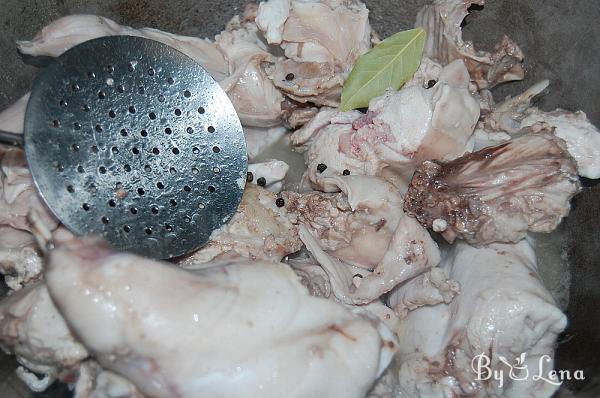 Braised Rabbit with Wine - Step 5