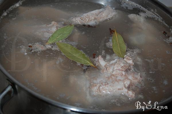 Moldovan Pan-fried Lamb with Green Onions and Garlic - Step 2