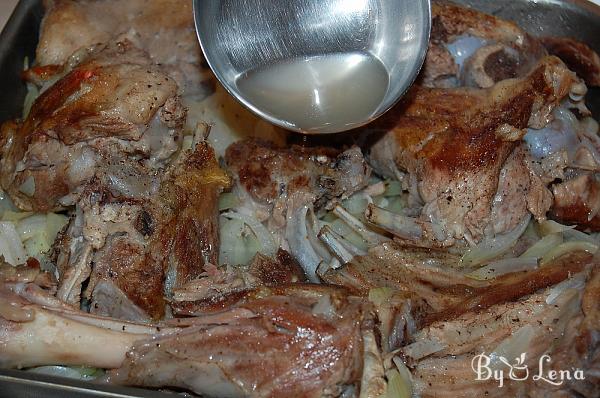 Moldovan Pan-fried Lamb with Green Onions and Garlic - Step 7