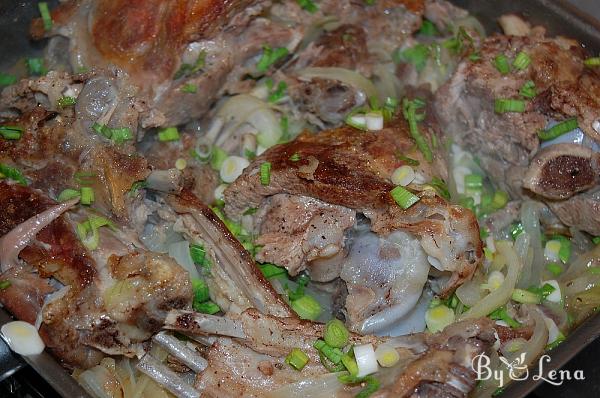 Pan-fried Lamb with Green Onions and Garlic - Step 8
