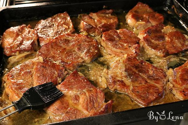 Roasted Pork Chops with Onions - Step 12