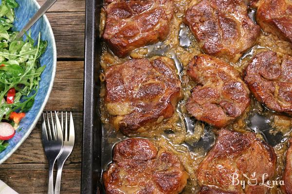 Roasted Pork Chops with Onions - Step 14