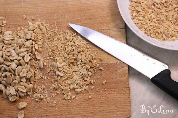 Ring Shortbread Cookies with Peanuts - Step 6