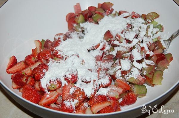 Strawberry and Rhubarb Galette - Step 5
