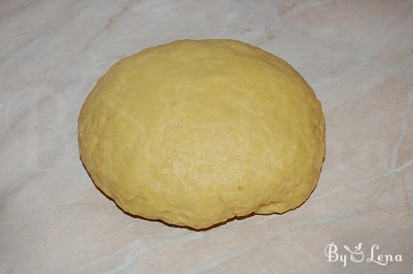 Zucchini and Yellow Cheese Galette - Step 5