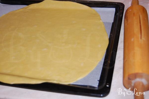 Zucchini and Yellow Cheese Galette - Step 7