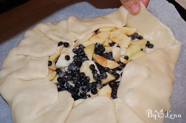 Apple and Blueberry Galette (Vegetarian) - Step 11