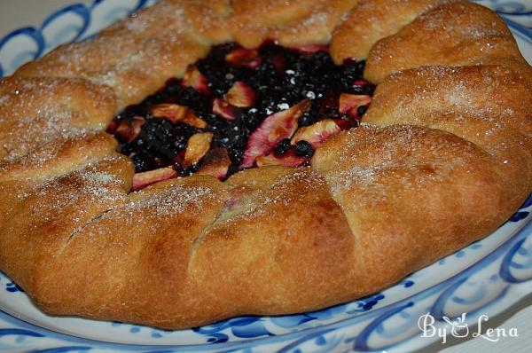 Apple and Blueberry Galette (Vegetarian) - Step 14