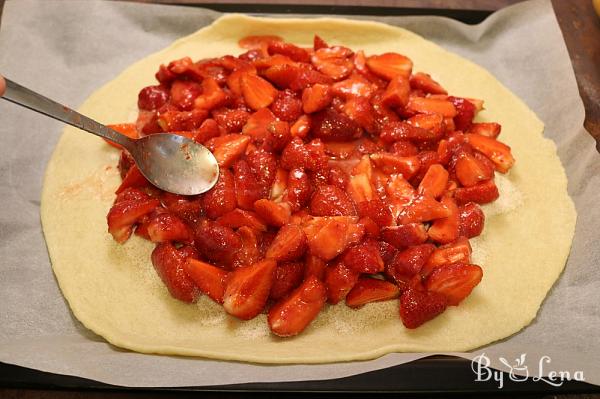 Vegan Strawberry Galette - Step 11