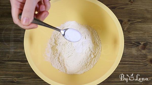 Oven Baked Vegan Waffles - Step 1