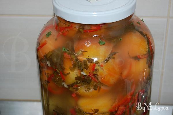 Quick Fermented Green Tomatoes - Step 11