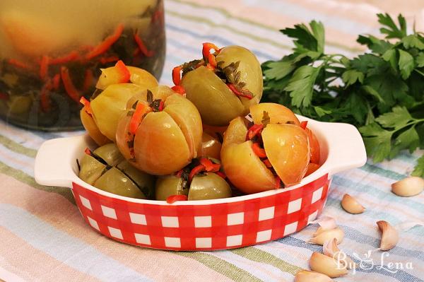 Quick Fermented Green Tomatoes - Step 12