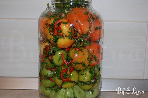 Quick Fermented Green Tomatoes - Step 6