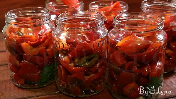 Romanian Pickled Round Peppers in Vinegar - Step 12