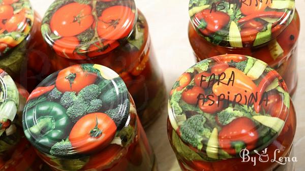 Romanian Pickled Round Peppers in Vinegar - Step 18