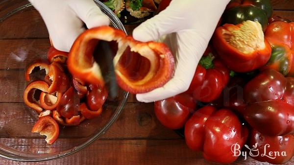 Romanian Pickled Round Peppers in Vinegar - Step 2