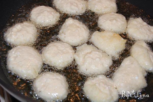 Apple Fritter Doughnuts with Cheese - Step 5