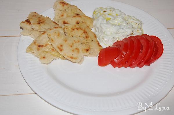 Greek Chicken Gyros Plate - Step 11