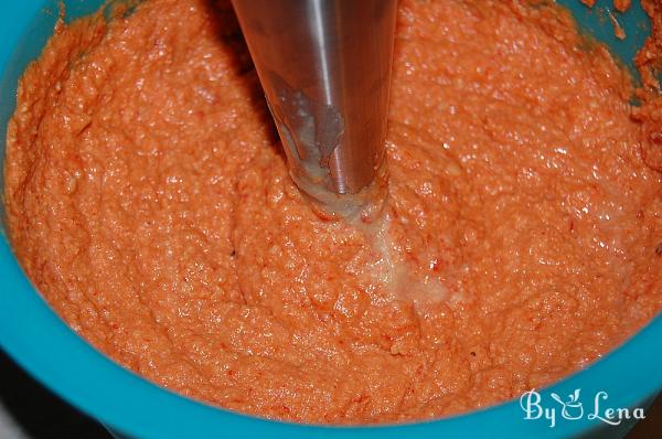 Roasted Pepper Hummus - Step 5