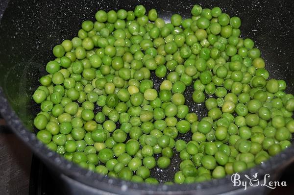 Green Pea and Mint Hummus - Step 2