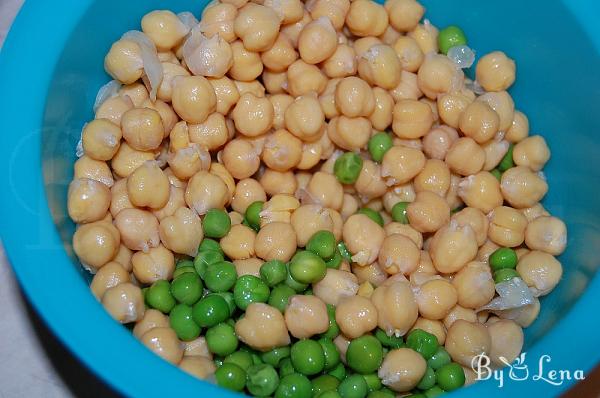 Green Pea and Mint Hummus - Step 3