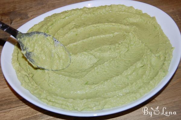 Green Pea and Mint Hummus - Step 6
