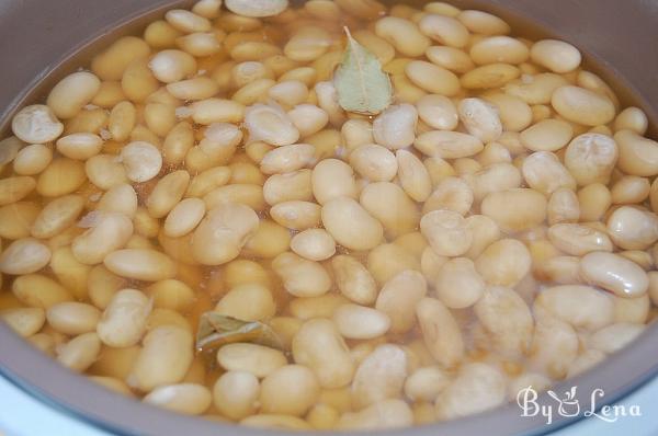 Bean Stew with Sausages and Sour Cream - Step 1