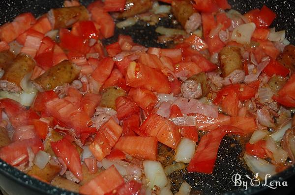 Bean Stew with Sausages and Sour Cream - Step 3