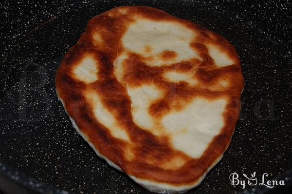 Langos - Hungarian Fried Bread - Step 8