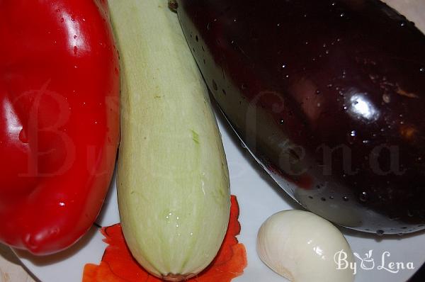 Oven Roasted Vegetables with Balsamic Soy Glaze - Step 1