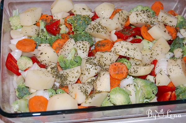 Creamy Chicken and Vegetable Casserole - Step 1