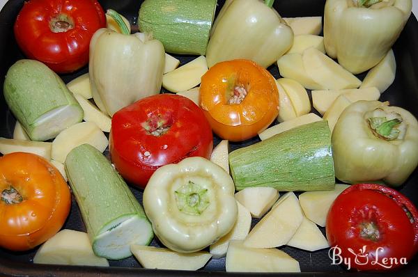 Greek Stuffed Vegetables - Gemista - Step 17