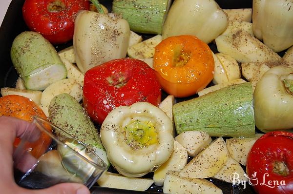 Greek Stuffed Vegetables - Gemista - Step 20