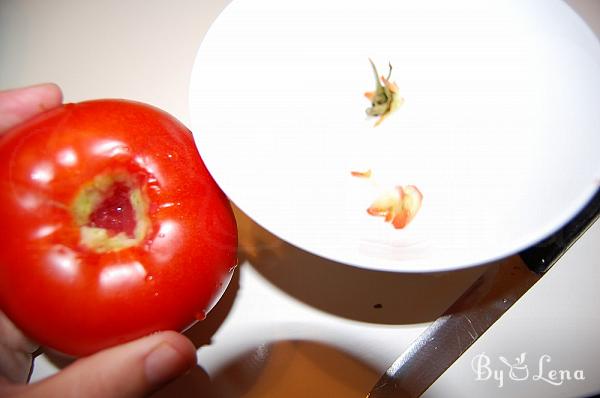 Greek Stuffed Vegetables - Gemista - Step 2