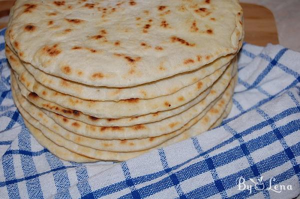 Greek Pita Bread for Gyros - Step 11