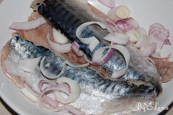 Pickled Mackerel or Herring (Selyodka) - Step 12