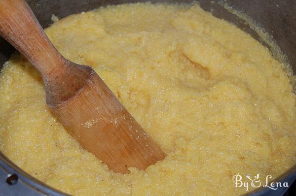 Moldovan Polenta - Mamaliga - Step 4