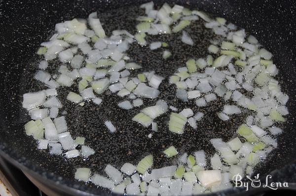 Okra Stew with Meat and Tomatoes - Step 3