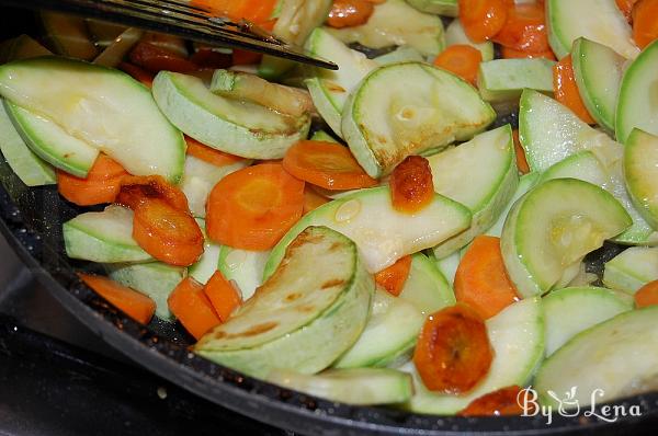 Creamy Zucchini with Carrots - Step 4