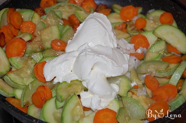 Creamy Zucchini with Carrots - Step 6