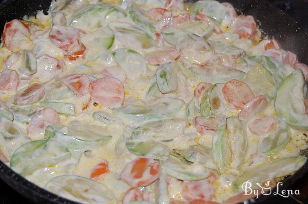 Creamy Zucchini with Carrots - Step 7